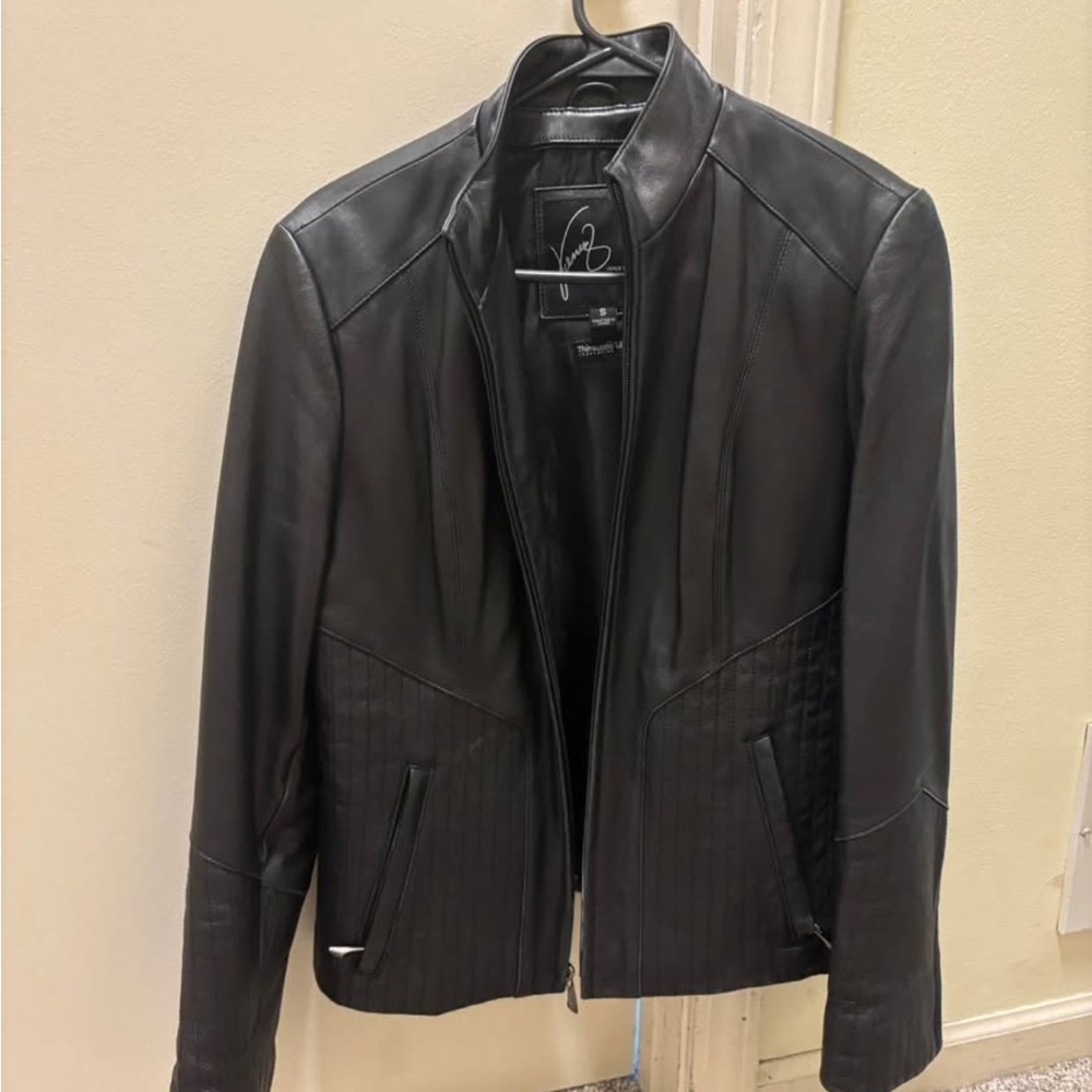 Wilson Black Leather Jacket